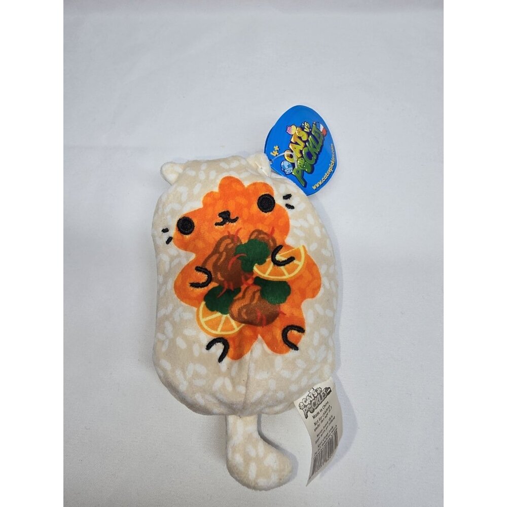 Cats vs Pickles #283 Original Orange Cat O.C beanie Toy Plush